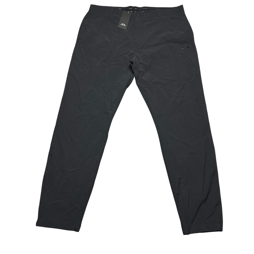 Oakley Mens The Players Pant Blackout Golf Trousers Regular Fit 38x32 NEW